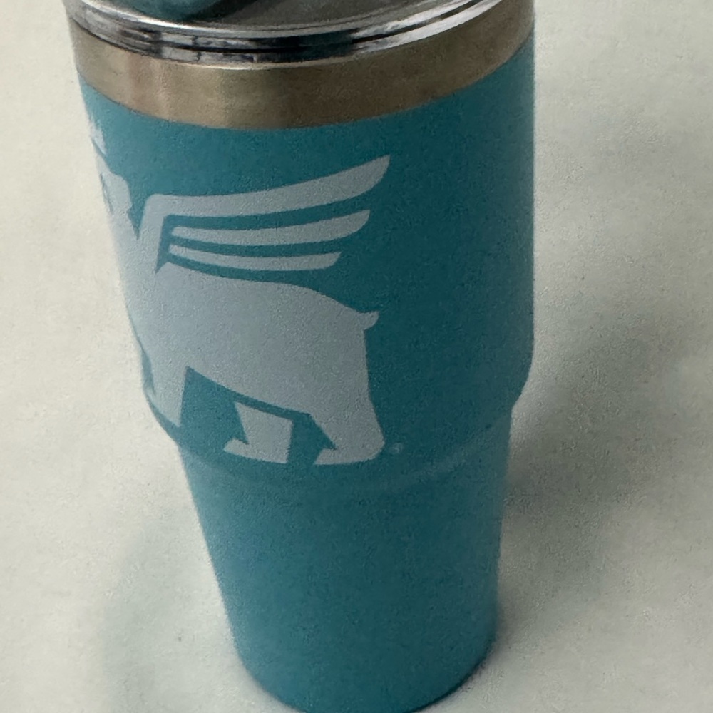 Stanley Blue 14 oz Tumbler - Picture 3 of 9